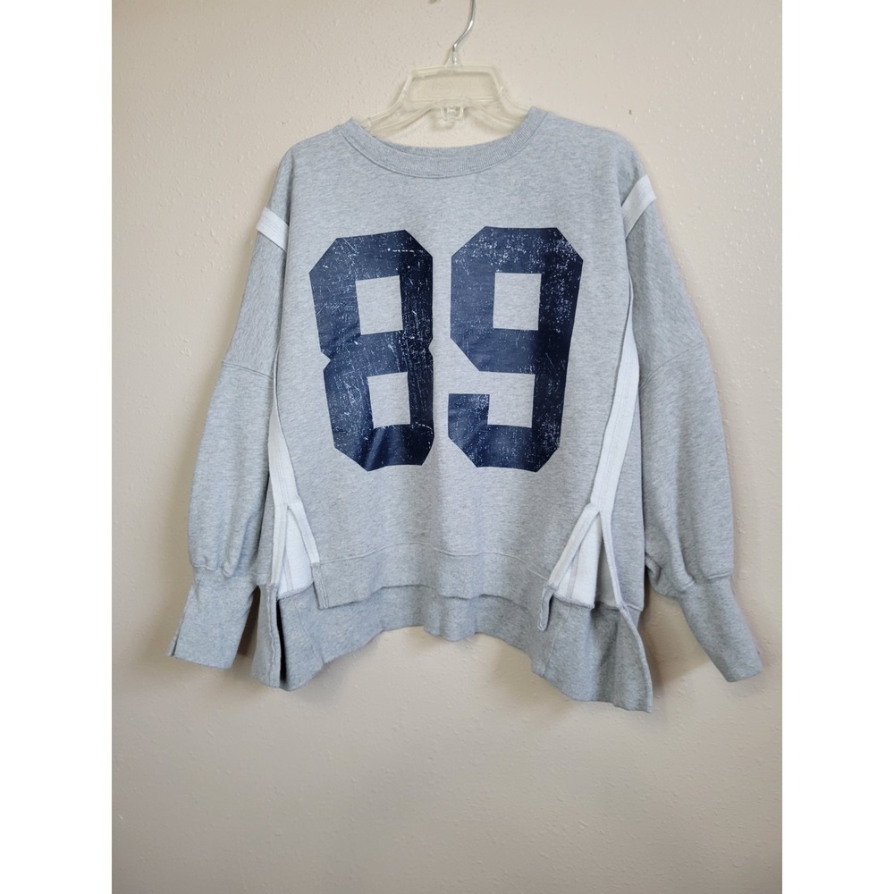 Altar'd State 89‎ Oversized Sweatshirt Gray Women's Size XXS/XS
